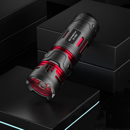 Bright Compact Rechargeable LED Finger Flashlight