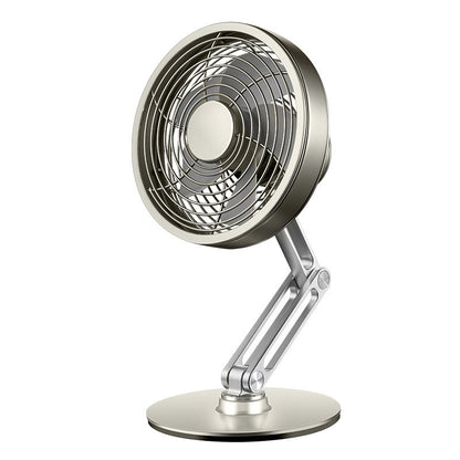 Compact Portable 360 Spin Mini Metal Fan