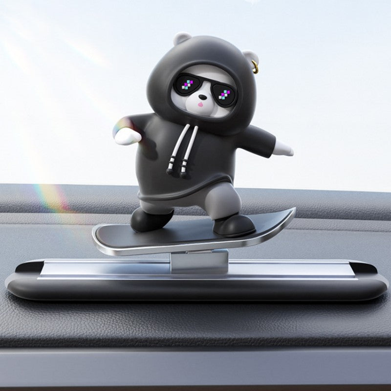 Colorful Teddy Bear Car Accent