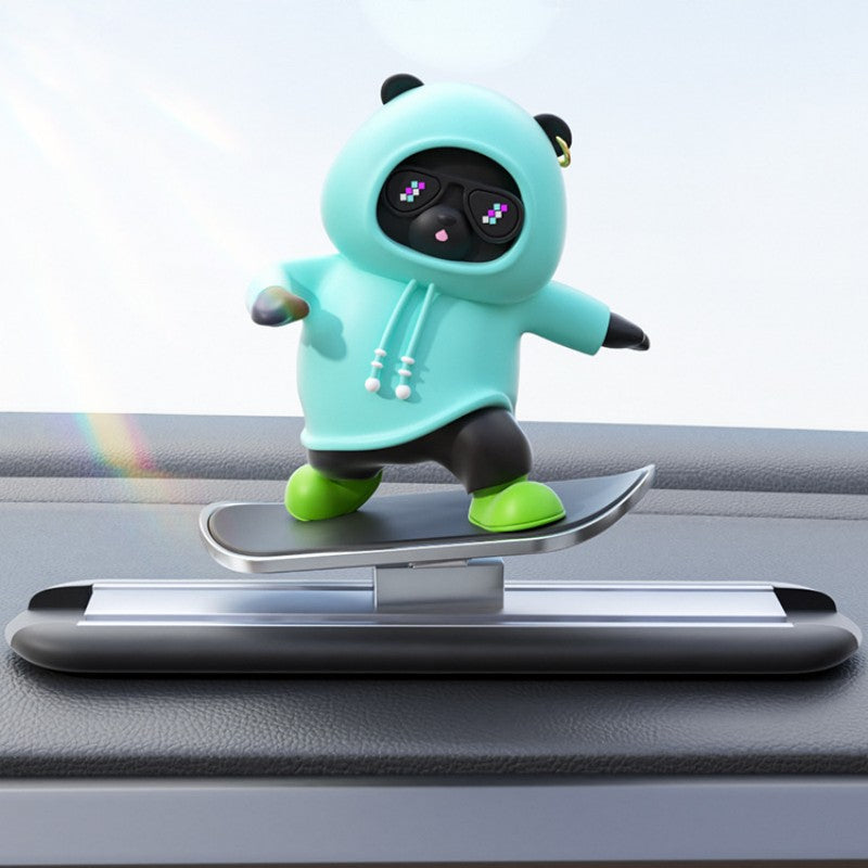 Colorful Teddy Bear Car Accent