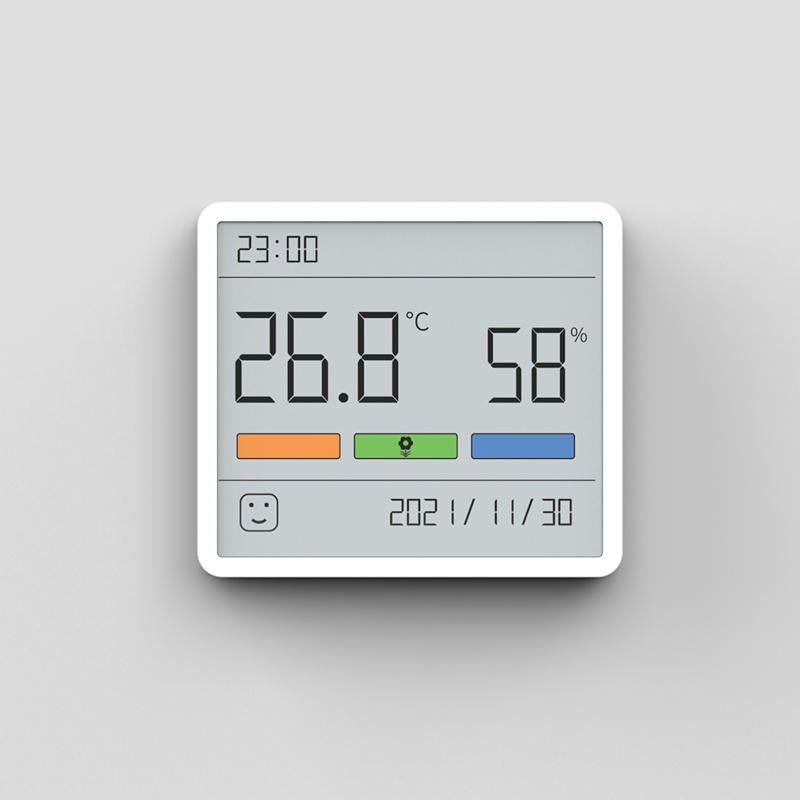 Precise LED Wall Clock Weather Station