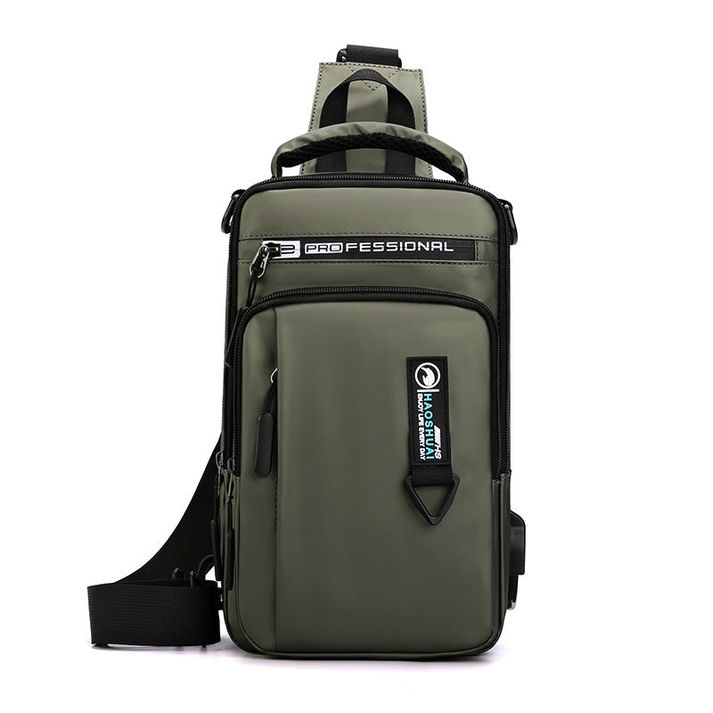Versatile Men's Crossbody Sling Bag