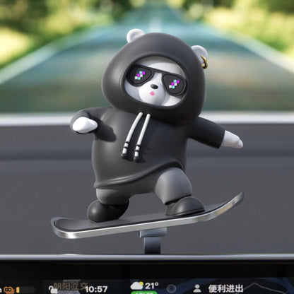 Colorful Teddy Bear Car Accent