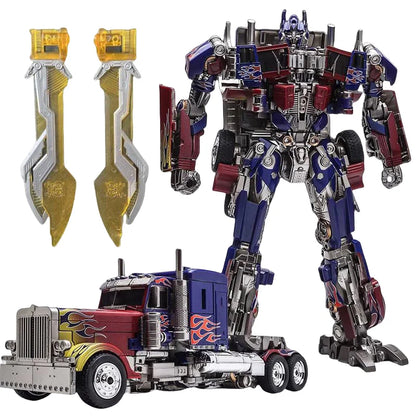 Cool 12in Metal Robot Action Toy for Boys and Girls - Luxicro