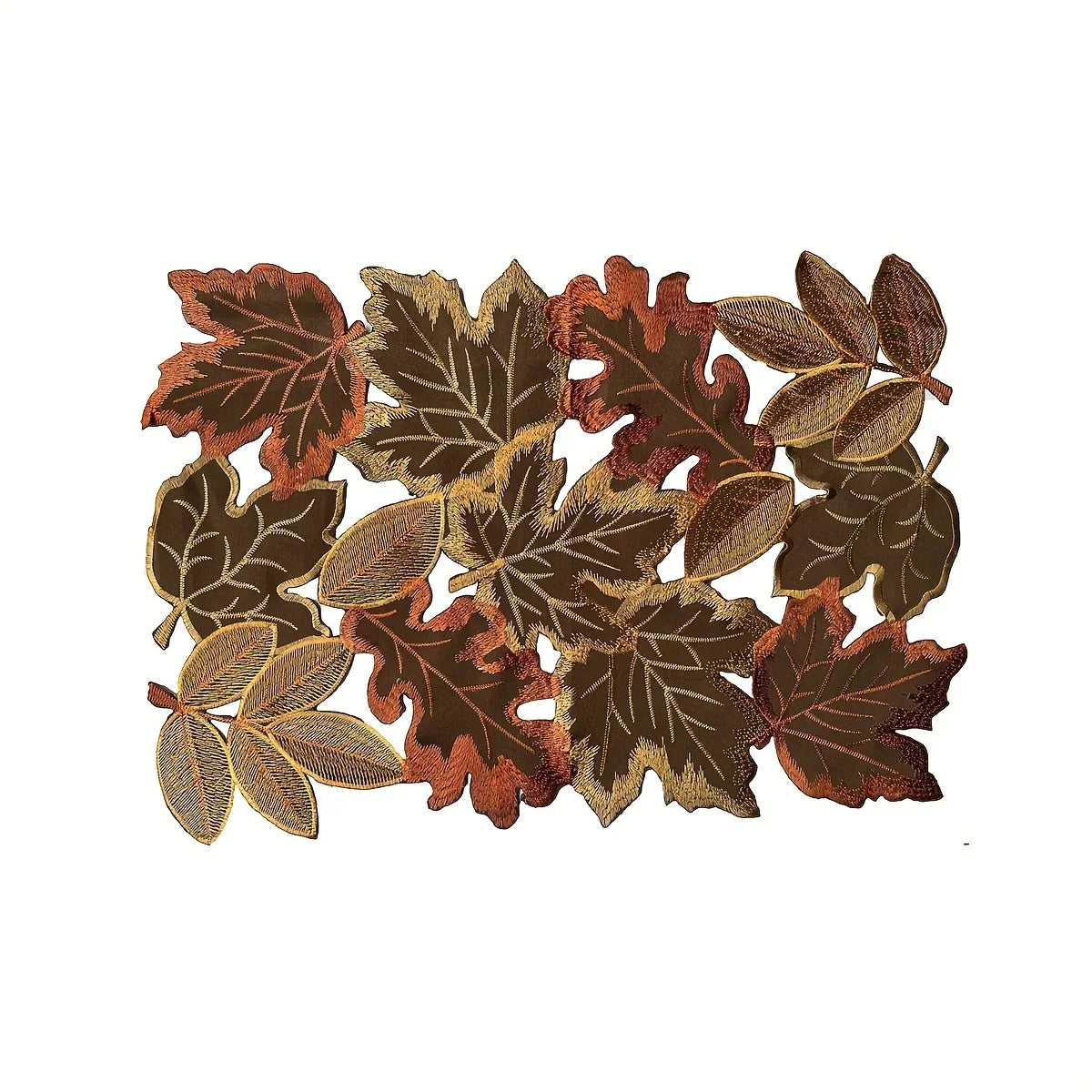 Autumn Harvest Embroidered Table Runner - Luxicro