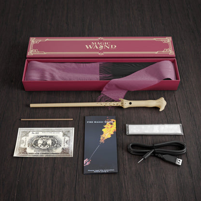Authentic Magic Wand with LED Lights