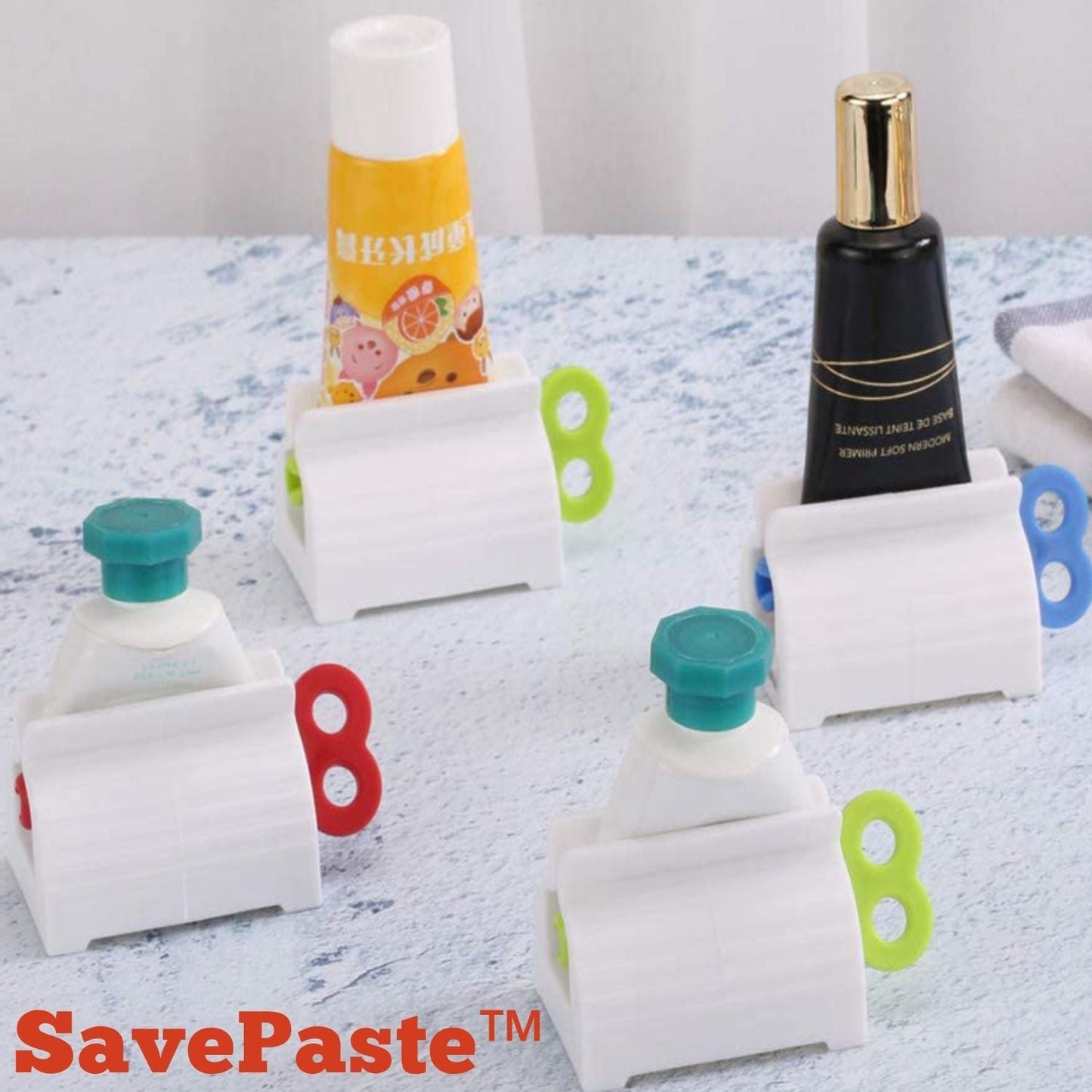 Space Saving Toothpaste Dispenser Tube - Luxicro