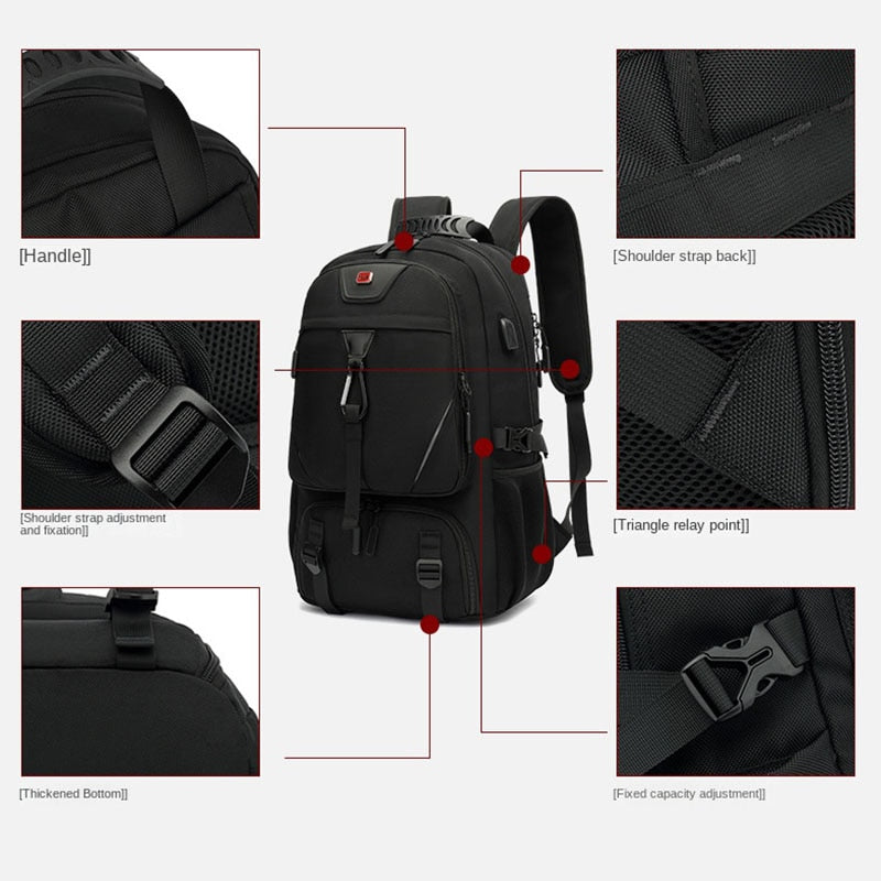 Spacious Comfortable Lightweight Travel Backpack
