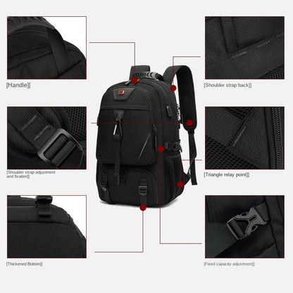 Spacious Comfortable Lightweight Travel Backpack