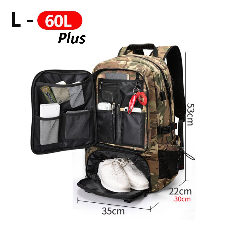Big Capacity Hiking Trekking Rucksack Bag