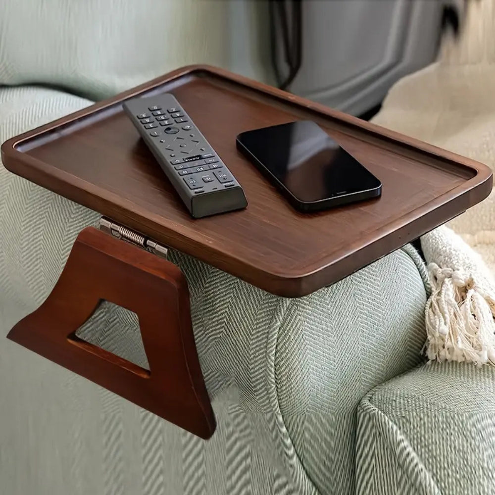 Space Saving Wooden Laptop Desk Tray - Luxicro
