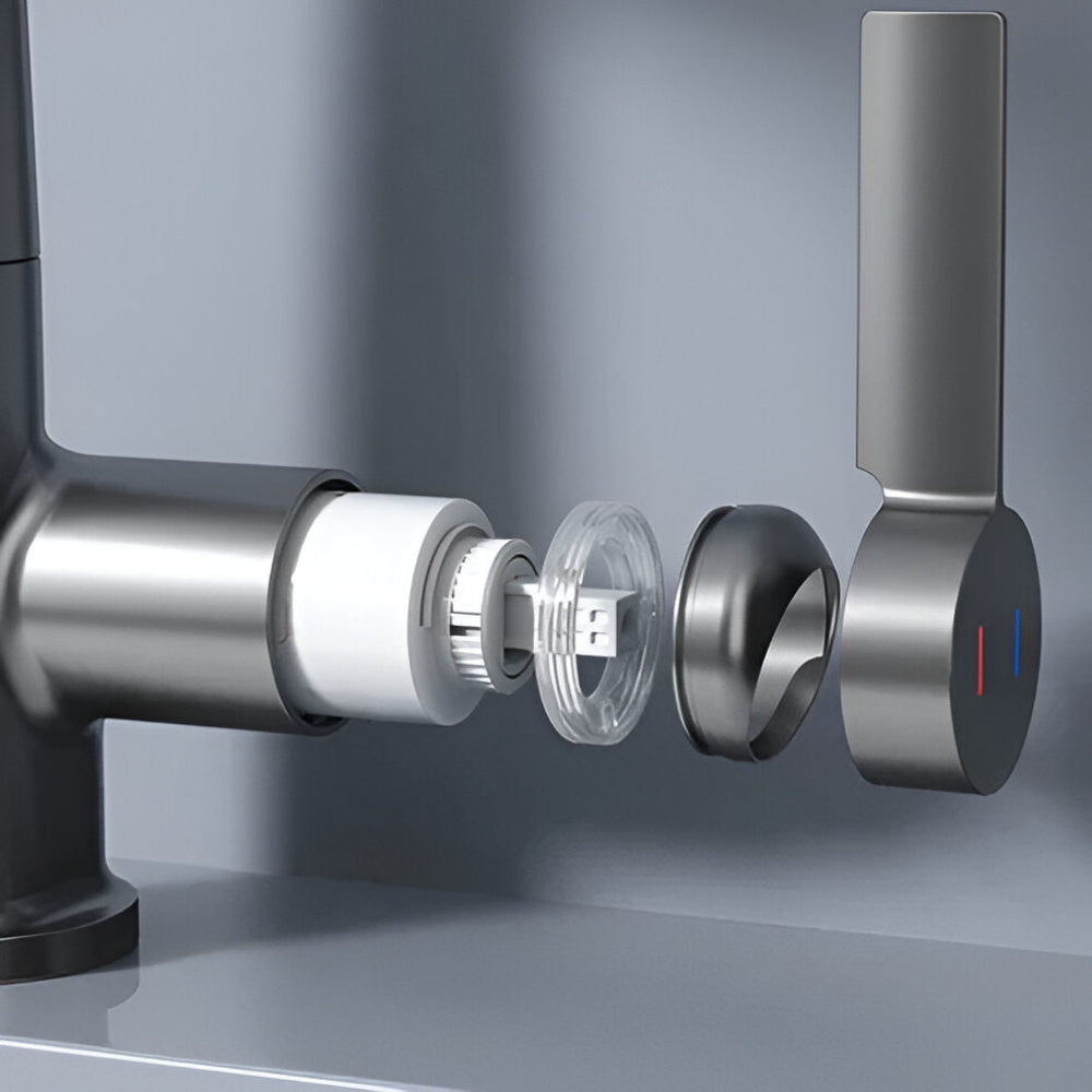 Smart Sensor Kitchen Faucet with Easy Temp Control