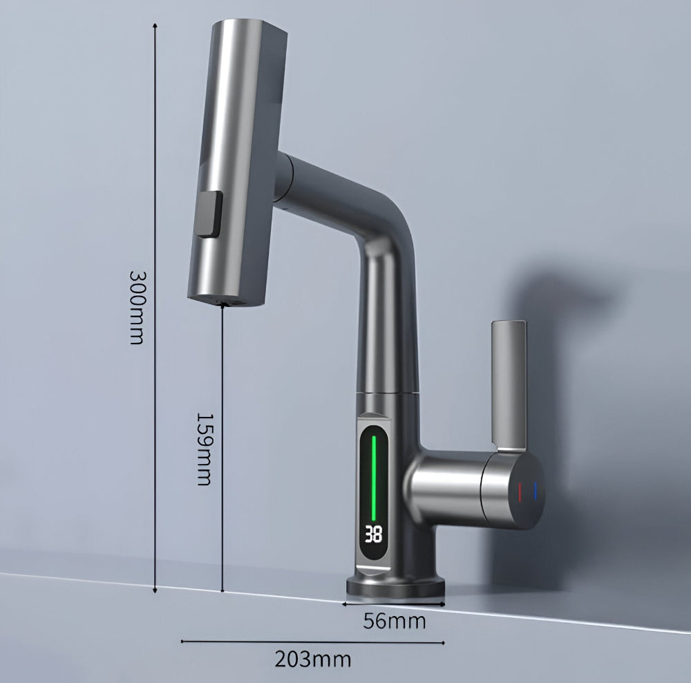 Smart Sensor Kitchen Faucet with Easy Temp Control