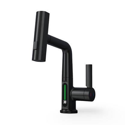 Smart Sensor Kitchen Faucet with Easy Temp Control - Luxicro
