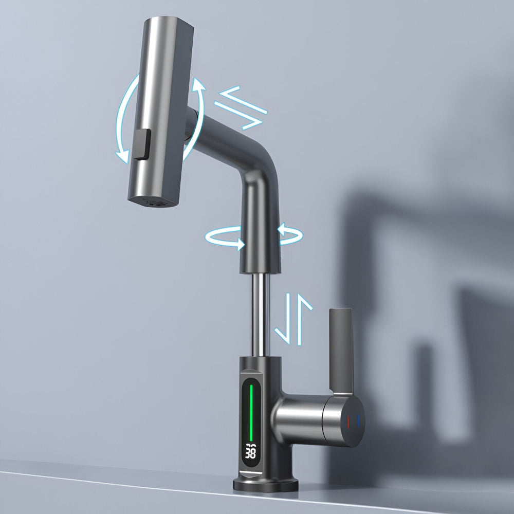Smart Sensor Kitchen Faucet with Easy Temp Control
