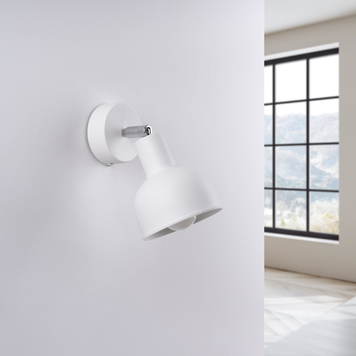 Simple White Pendant Wall Lamp - Luxicro