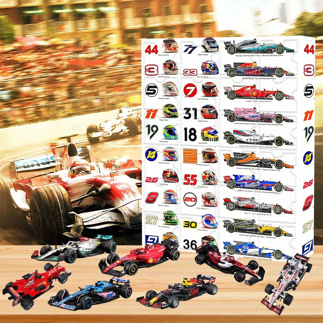 Authentic F1 Race Day Wall Calendar Box - Luxicro