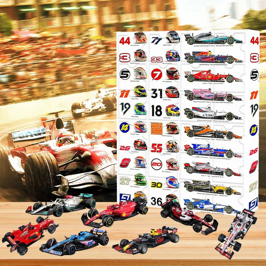 Authentic F1 Race Day Wall Calendar Box - Luxicro