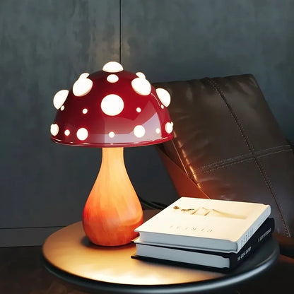 Vibrant Mushroom Desk Light Lamp