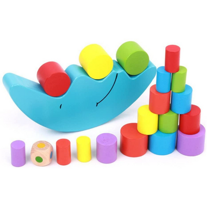 Colorful Children's Balance Beam Play Set