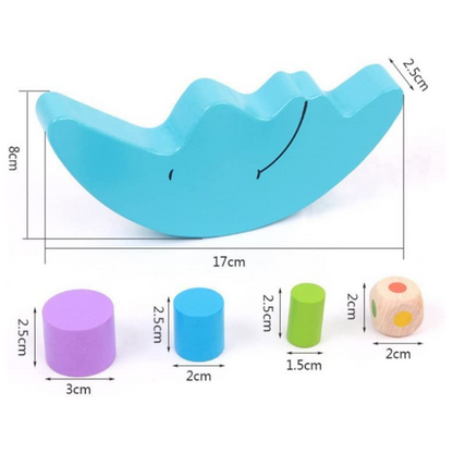 Colorful Children's Balance Beam Play Set