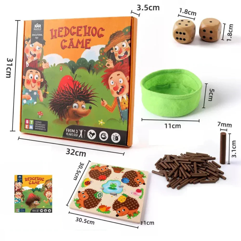 Fun Math Hedgehog Learning Game