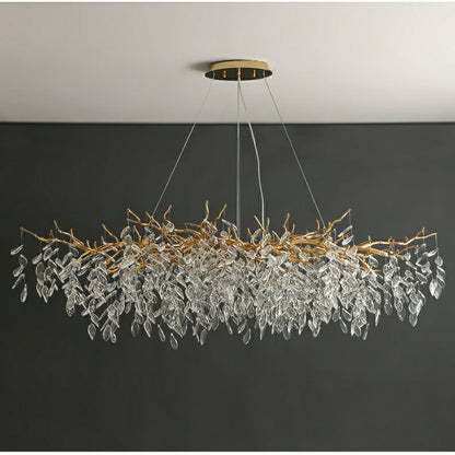 Luxury Crystal Drop Chandelier For Modern Homes
