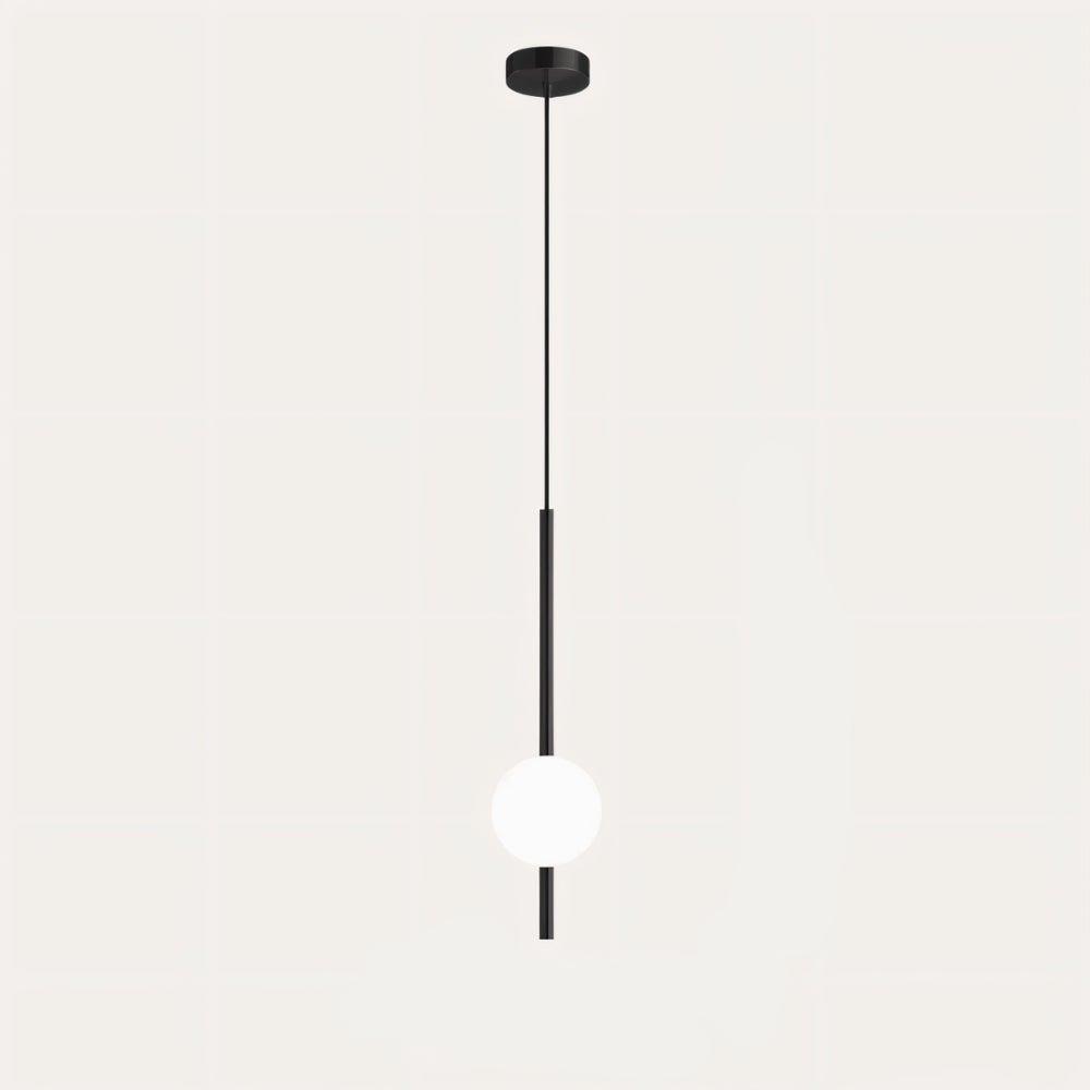 Modern Glass Metal Pendant Light in Scandinavian Design - Luxicro