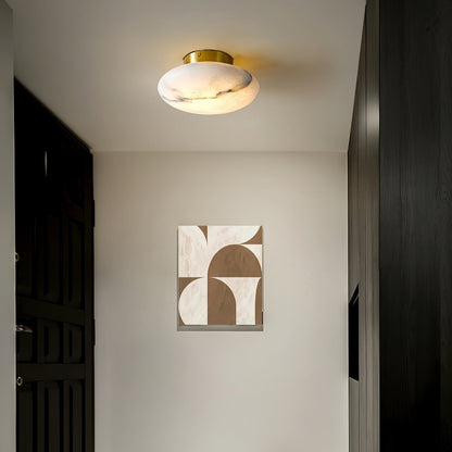 Elegant Alabaster Wall Light Fixture