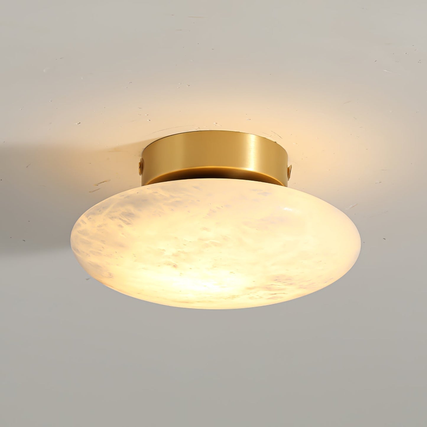 Elegant Alabaster Wall Light Fixture