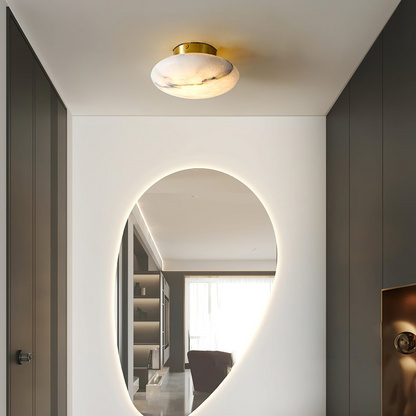 Elegant Alabaster Wall Light Fixture