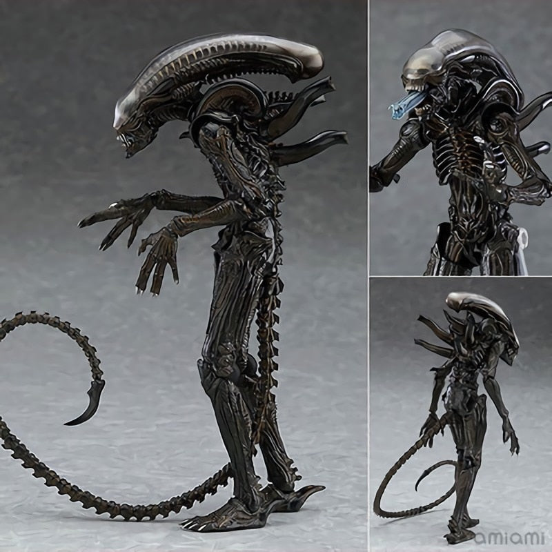 Cool Alien Action Figure 18cm Collectible Toy - Luxicro