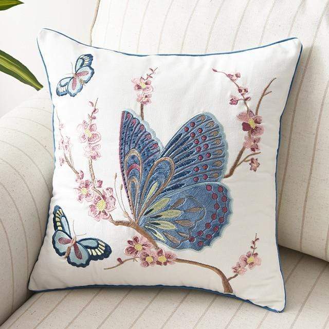 Vintage Floral Farmhouse Pillow