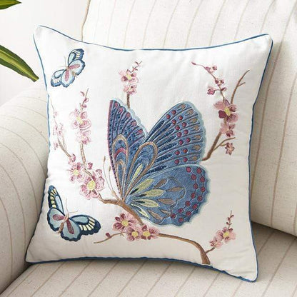 Vintage Floral Farmhouse Pillow