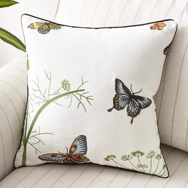 Vintage Floral Farmhouse Pillow
