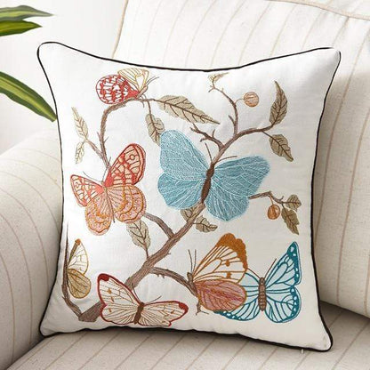 Vintage Floral Farmhouse Pillow