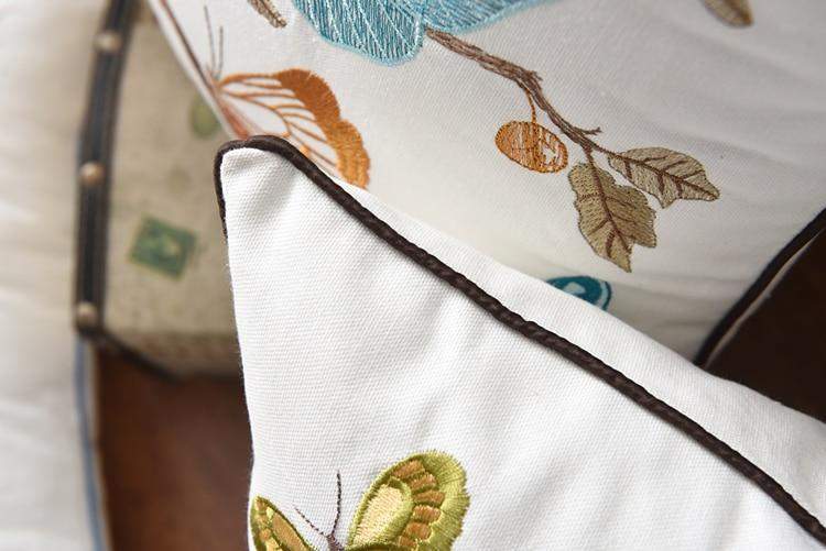 Vintage Floral Farmhouse Pillow