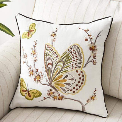 Vintage Floral Farmhouse Pillow