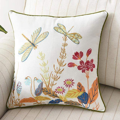 Vintage Floral Farmhouse Pillow