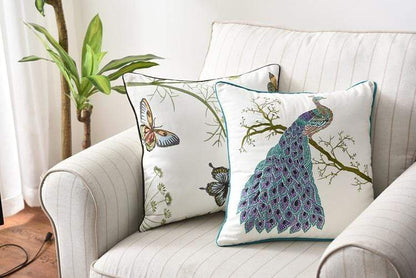 Vintage Floral Farmhouse Pillow