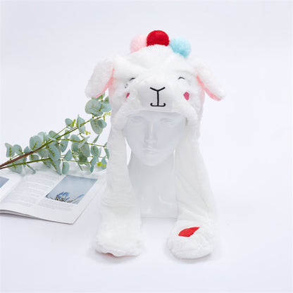 Cute Rabbit Beanie with Ear Flaps