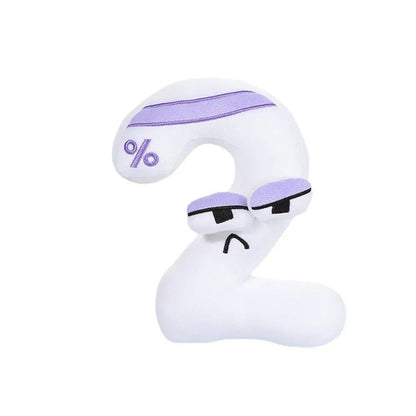 Soft Cute Number Stuffed Toy