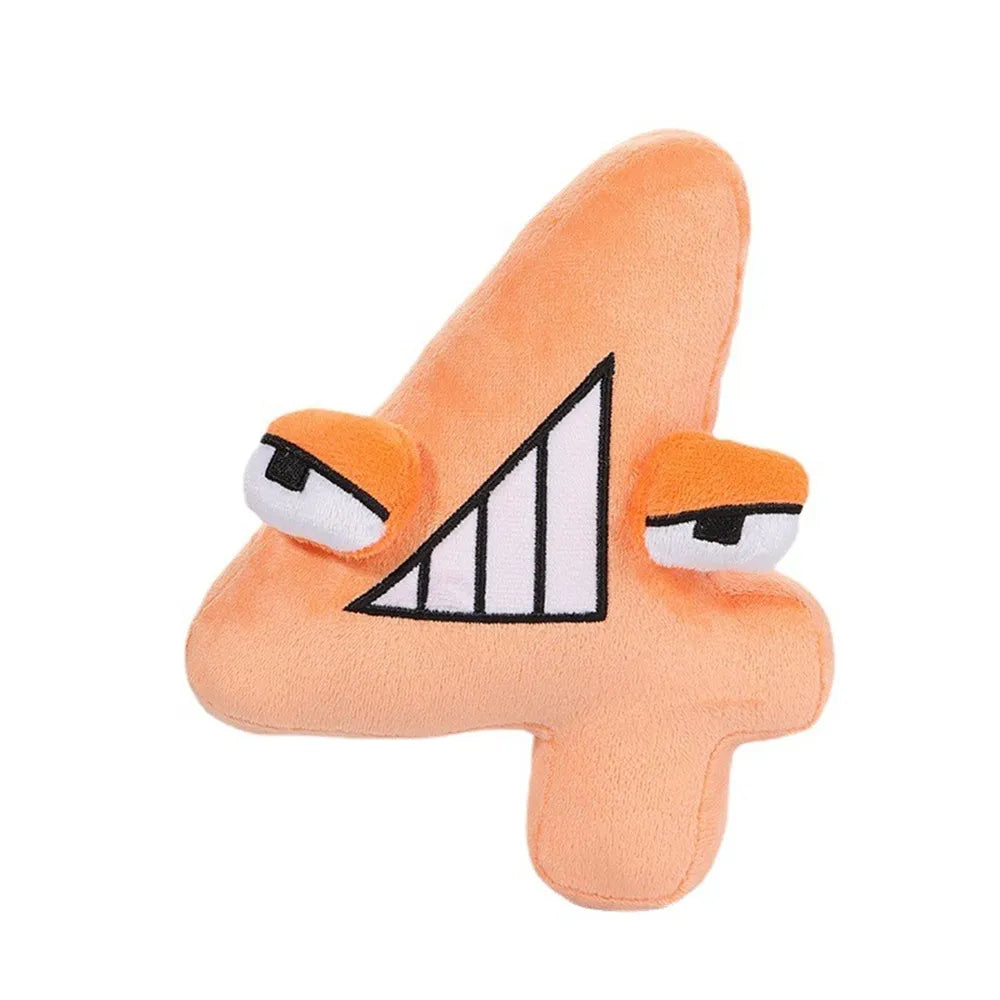 Soft Cute Number Stuffed Toy