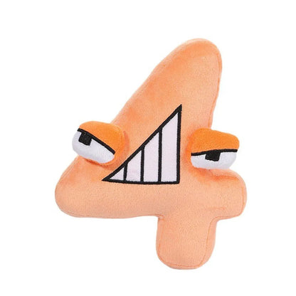 Cuddly Plush Number Teddy Toy