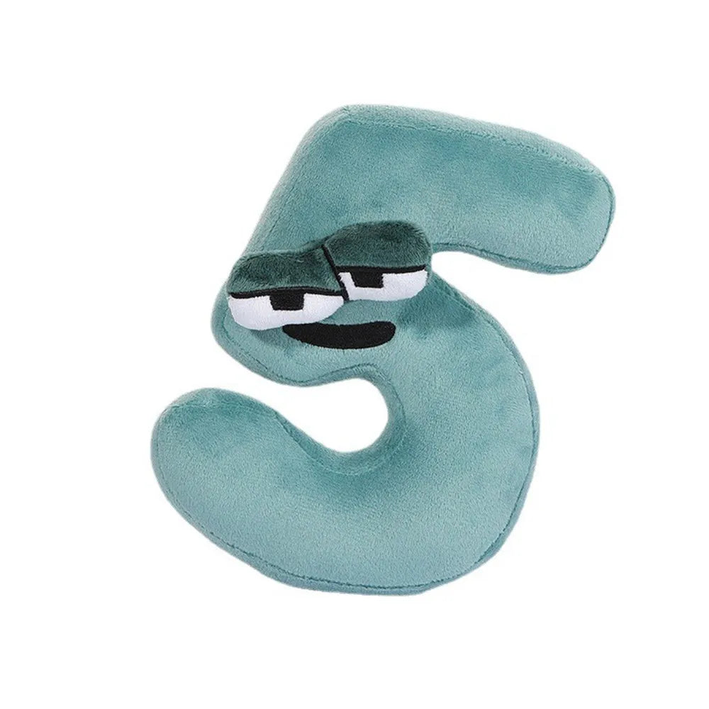 Soft Cute Number Stuffed Toy