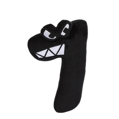 Cuddly Plush Number Teddy Toy