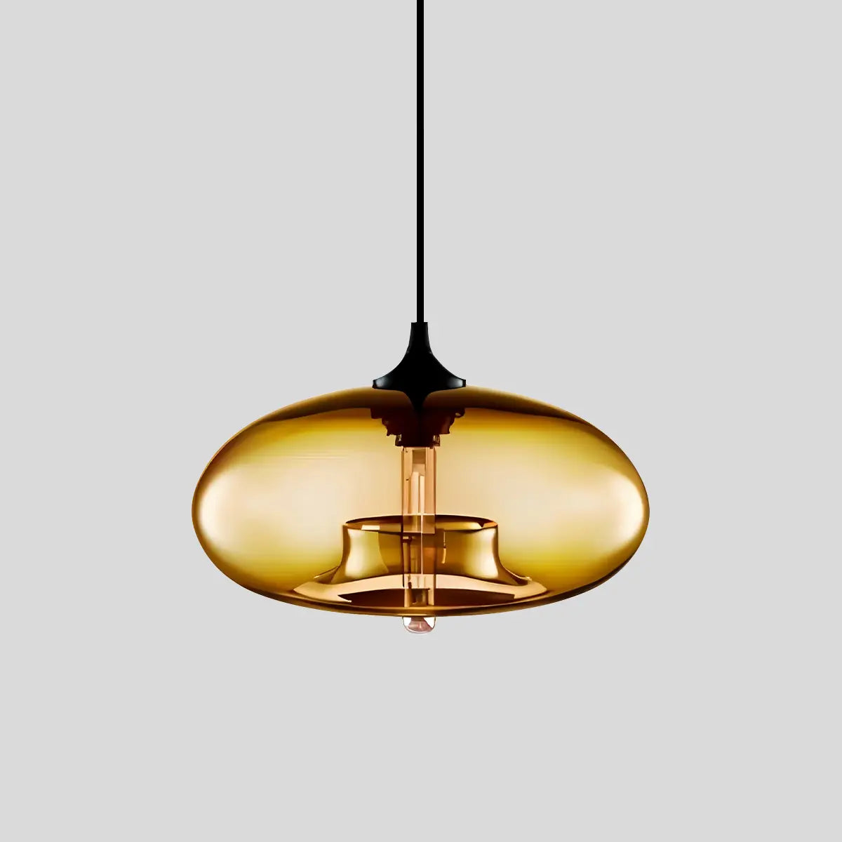 Stylish Hanging Glass Light for Kitchen