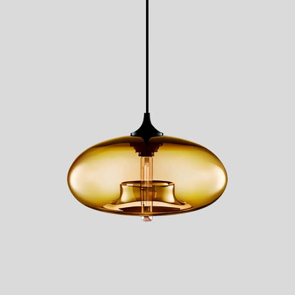 Stylish Hanging Glass Light for Kitchen