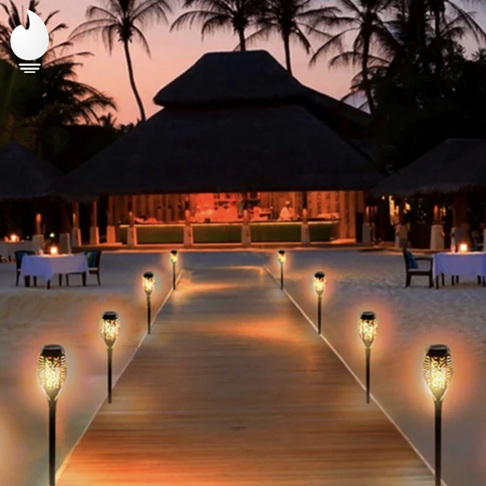 Energy Efficient Solar Powered Yard Lights