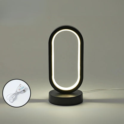 Soft Curved Modern LED Table Lamp